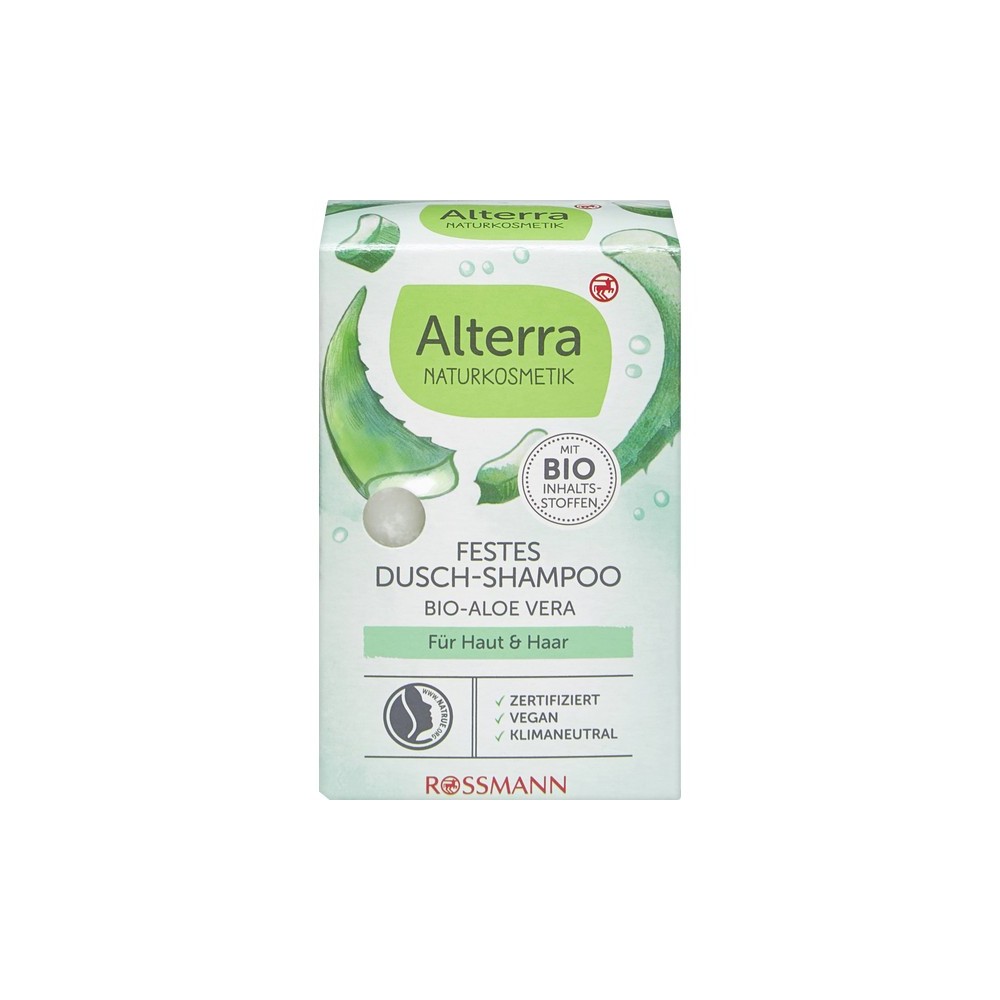 Alterra NATURAL COSMETICS Solid shower shampoo for skin and hair 100 g
