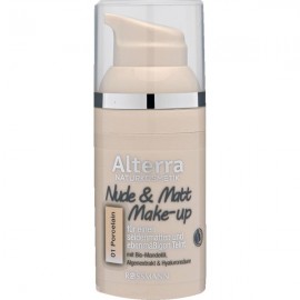 Alterra NATURAL COSMETICS Nude & Matt Make-up 01 - Porcelain 30 ml