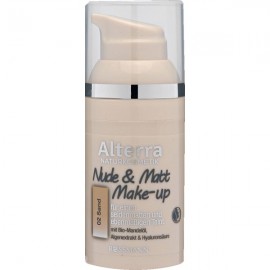 Alterra NATURAL COSMETICS Nude & Matt Make-up 02 - Sand 30 ml