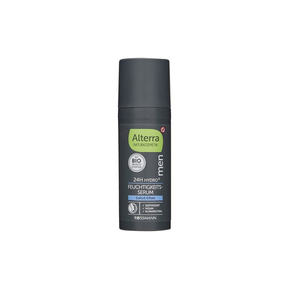 Alterra NATURAL COSMETICS men 24h hydro moisturizing serum 50 ml