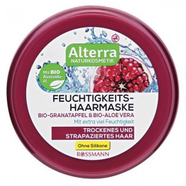 Alterra NATURAL COSMETICS Moisturizing hair mask organic pomegranate & organic aloe vera 200 ml