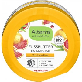 Alterra NATURAL COSMETICS Organic grapefruit foot butter 200 ml