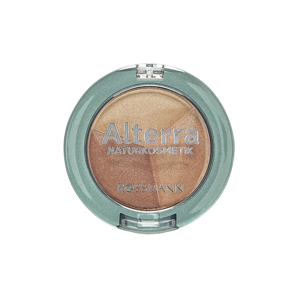 Alterra NATURAL COSMETICS Trio eyeshadow 01 - Cacao Sensation 1 piece