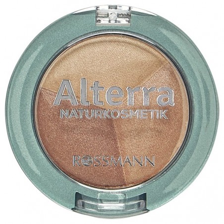 Alterra NATURAL COSMETICS Trio eyeshadow 01 - Cacao Sensation 1 piece