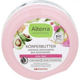 Alterra NATURAL COSMETICS Body butter organic avocado & organic almond oil 200 ml