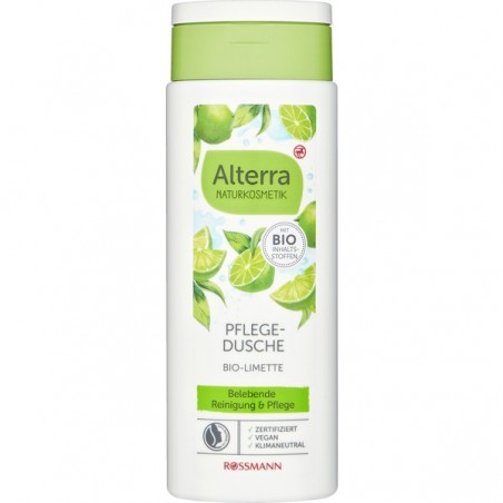 Alterra NATURAL COSMETICS Organic lime & organic agave shower gel 250 ml