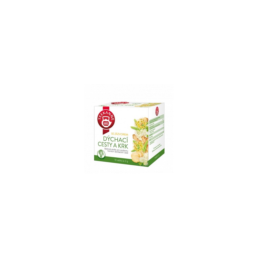 Teekanne Respiratory system and neck with ginger tea 18g