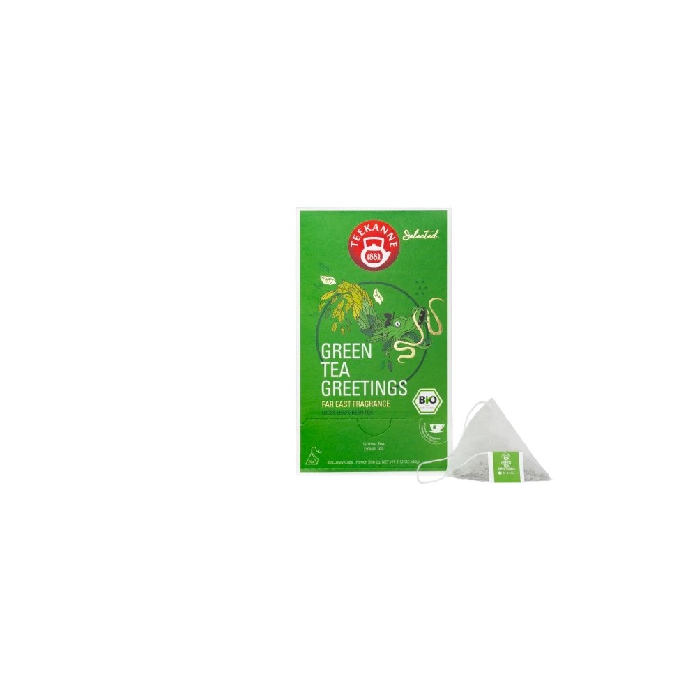 Teekanne Green Tea Greetings Luxury Cup BIO (40g)