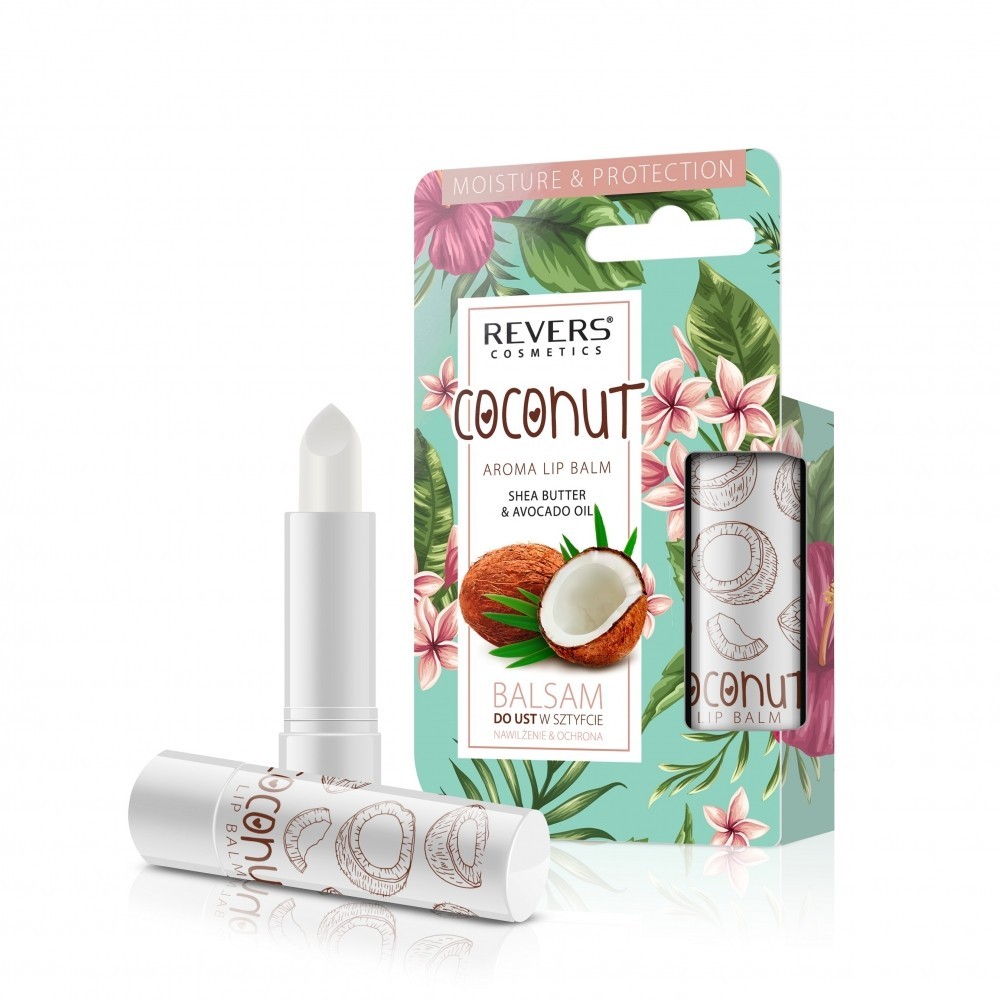 Revers cosmetics STICK LIP BALM Coconut 4g