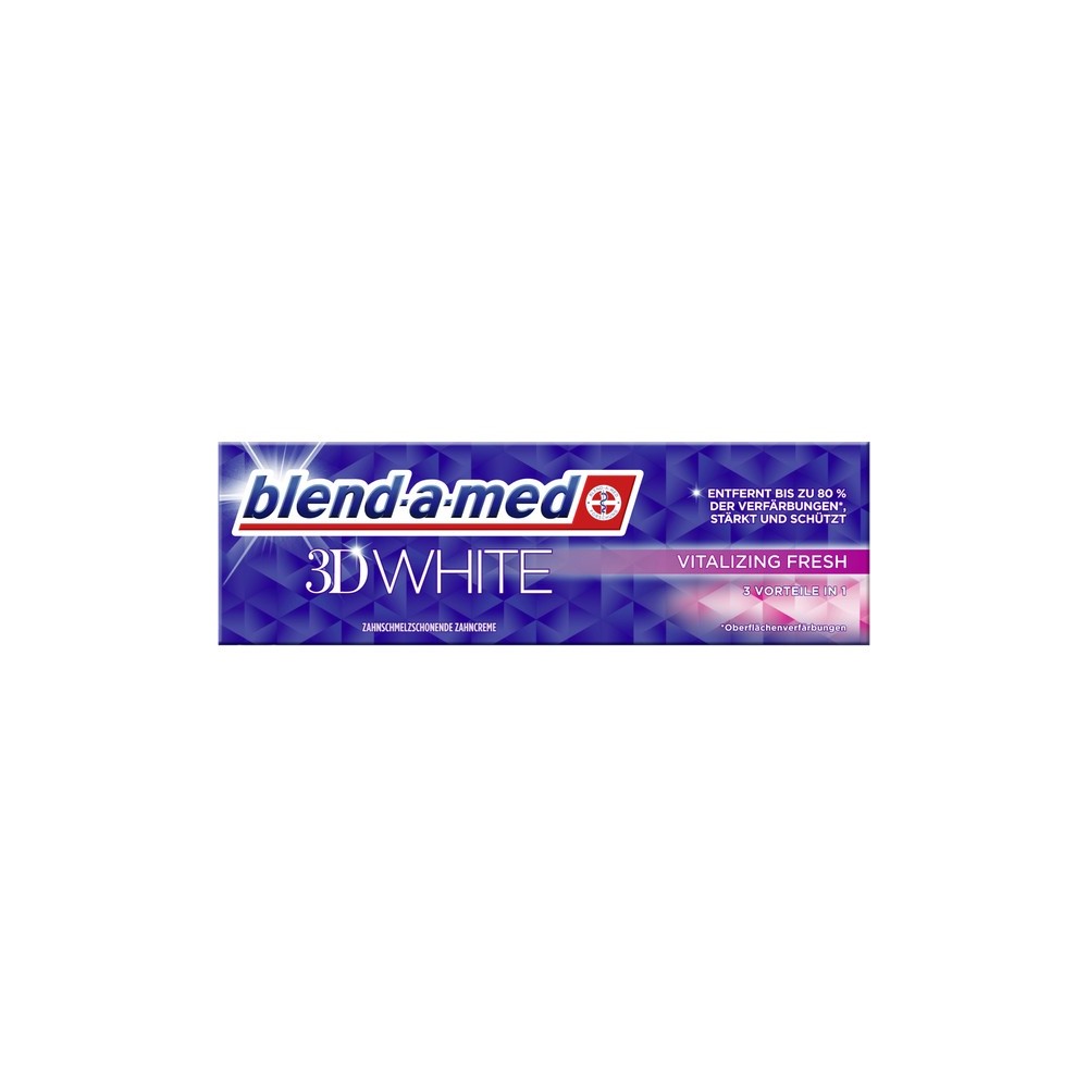 Arbitrage Mand Munk Blend-a-med 3D White Vitalizing Fresh Toothpaste 75 ml / 2.5 fl oz