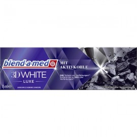Blend-a-med Toothpaste 3D White Luxe Activated Charcoal 75 ml