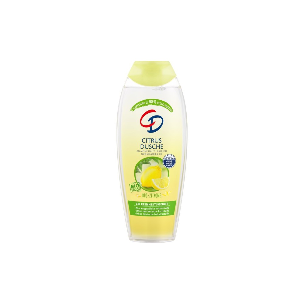 CD Citrus shower organic lemon 250 ml