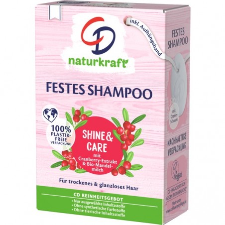 CD Solid shampoo organic almond milk & cranberry 75 g