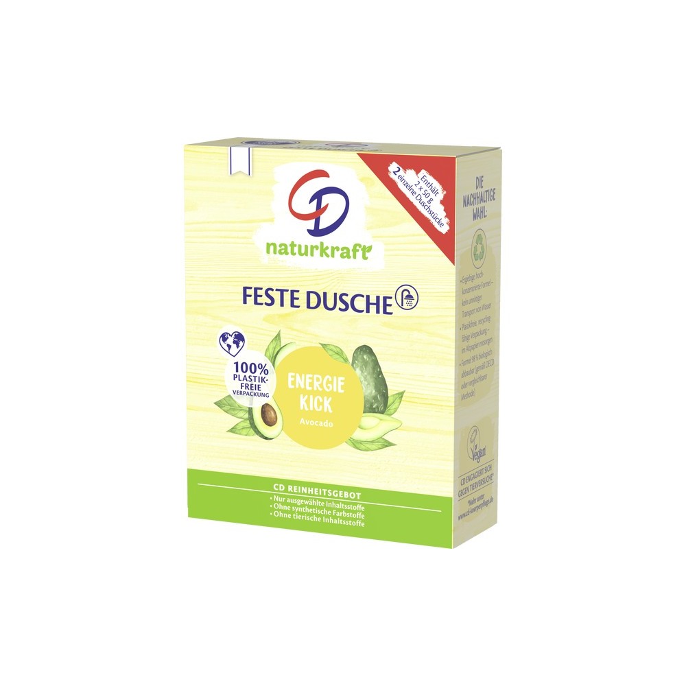 CD Natural energy solid shower avocado 100 g