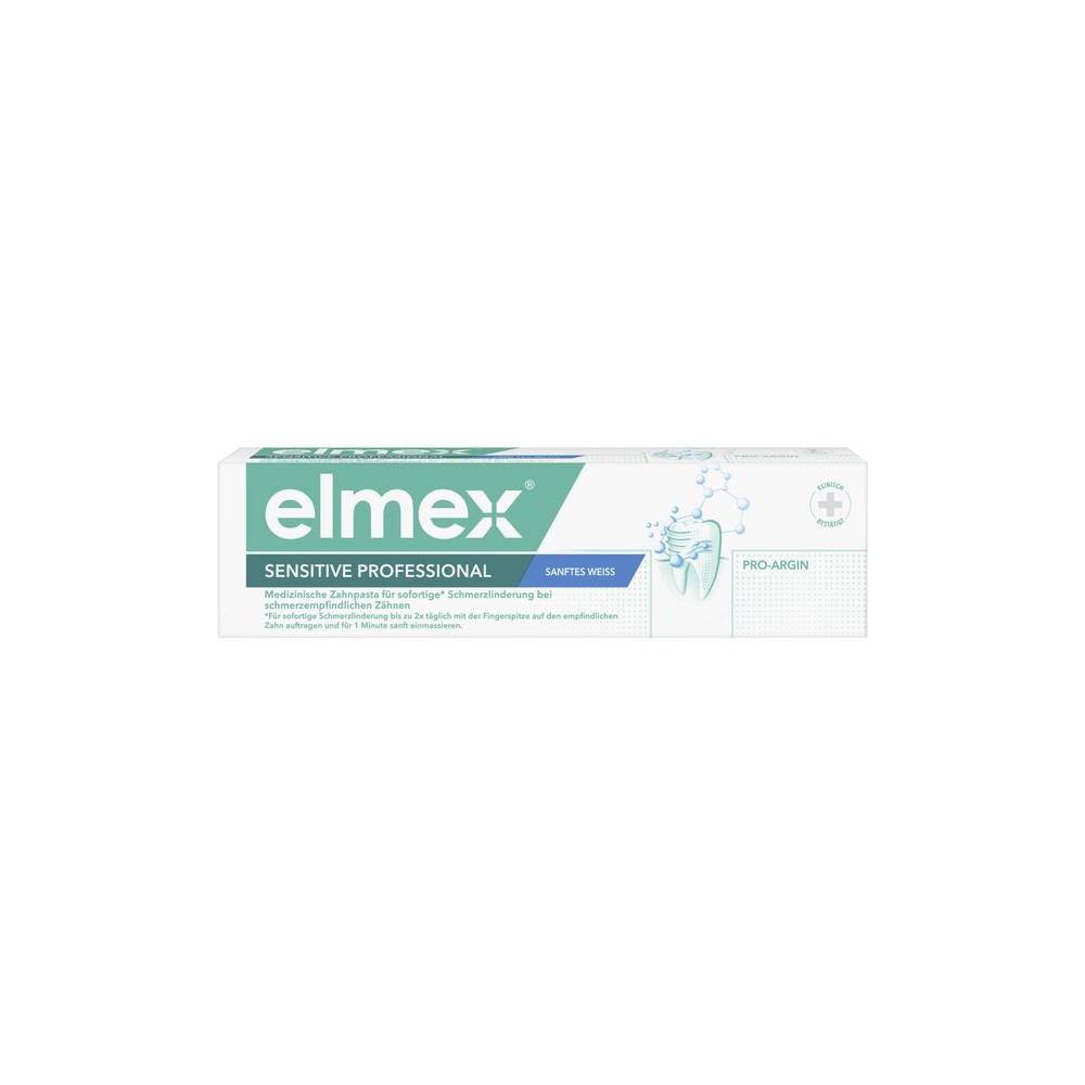 elmex Sensitive Professional plus gentle white toothpaste 75 ml