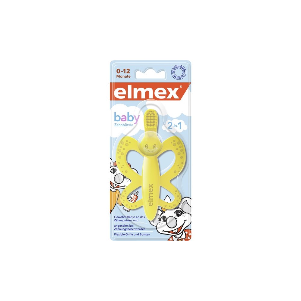 elmex Baby toothbrush 2-in-1 1 piece