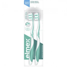 elmex Sensitive professional toothbrush extra soft double pack 2 pieces