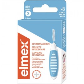 elmex Interdental brush size. 3, 0.6 mm 8 pieces