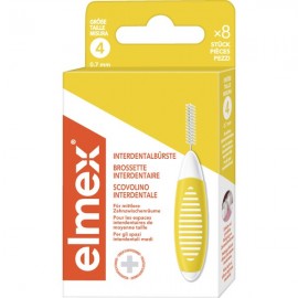 elmex Interdental brush ISO Gr. 4, 0.7mm 8 pieces