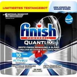 finish Dishwasher tabs Quantum Ultimate trial size, 125 g