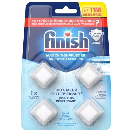 finish Machine care for the dishwasher 4x17g, 68 g