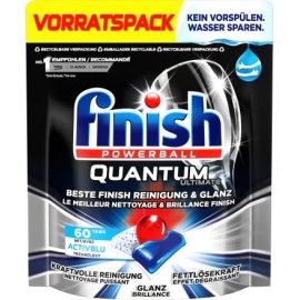 finish Dishwasher tabs Quantum Ultimate storage pack, 60 pcs