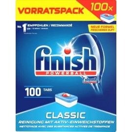 finish Dishwasher tabs Classic storage pack, 100 pcs