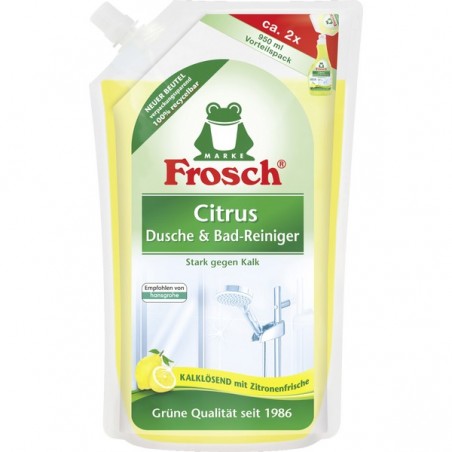 Frosch Citrus shower & bath cleaner refill bag 950 ml