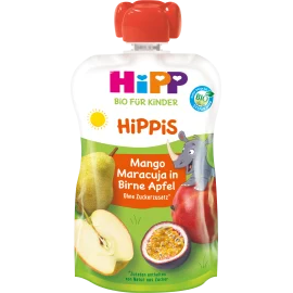 Hipp Quetschie Hippis mango-passion fruit in pear-apple from 1 year, 100 g