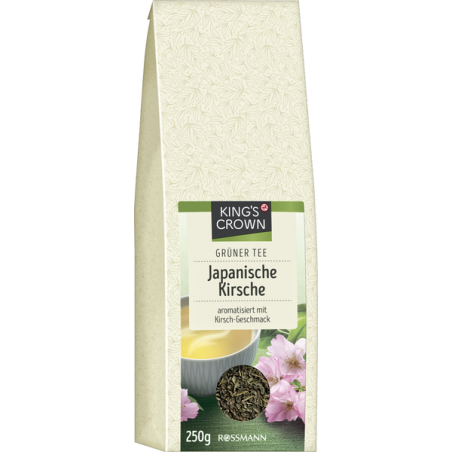 KING'S CROWN Green Tea Japanese Cherry 250 g