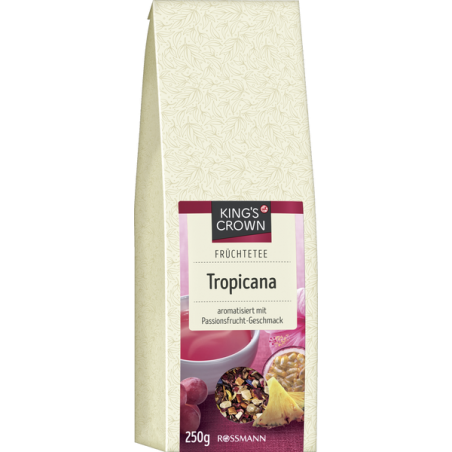 KING'S CROWN Tropicana Früchtetee 250 g / 8,75 oz