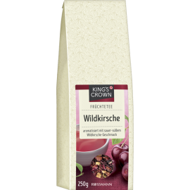 KING'S CROWN Wilde Kirsche Früchtetee 250 g / 8,75 oz