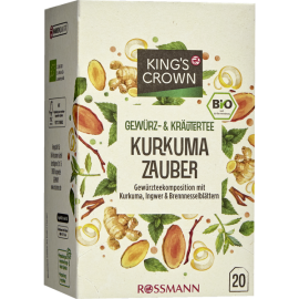 KING'S CROWN Organic Spice & Herbal Tea Turmeric Magic 35 g