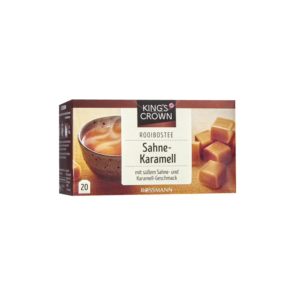 KING'S CROWN Rooibostee Sahne-Karamell