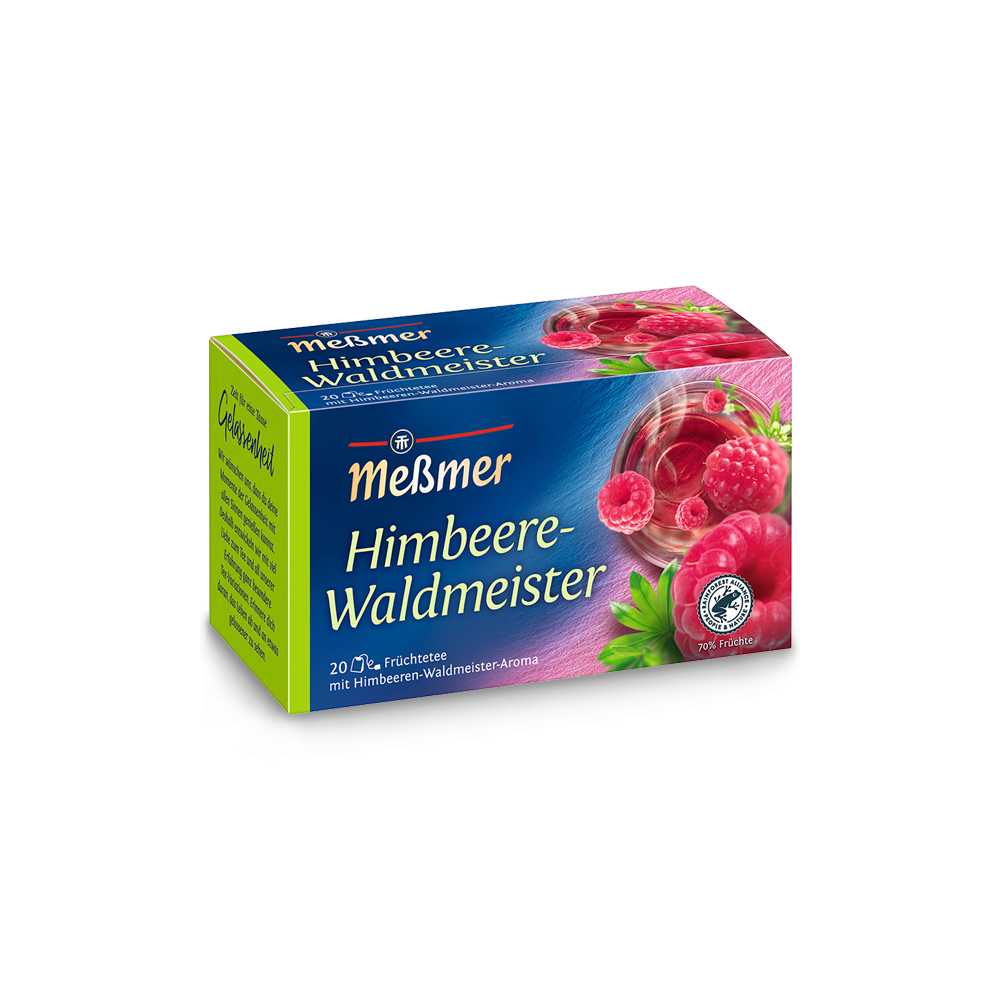 Messmer Himbeere-Waldmeister 20 Teebeutel