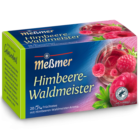 Messmer Himbeere-Waldmeister 20 Teebeutel