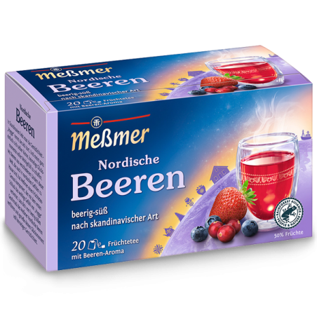 Messmer Nordische Beeren 20 Teebeutel