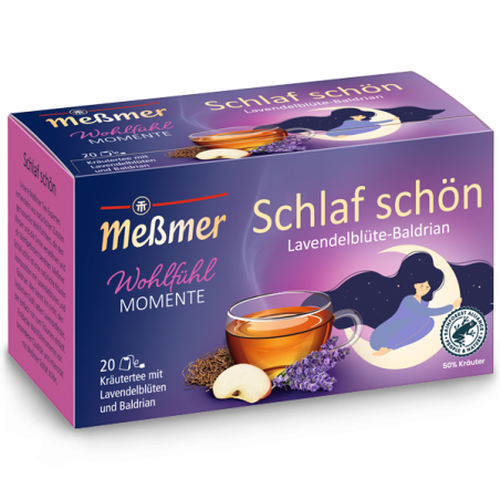 Messmer Schlaf Schön 20 Teebeutel