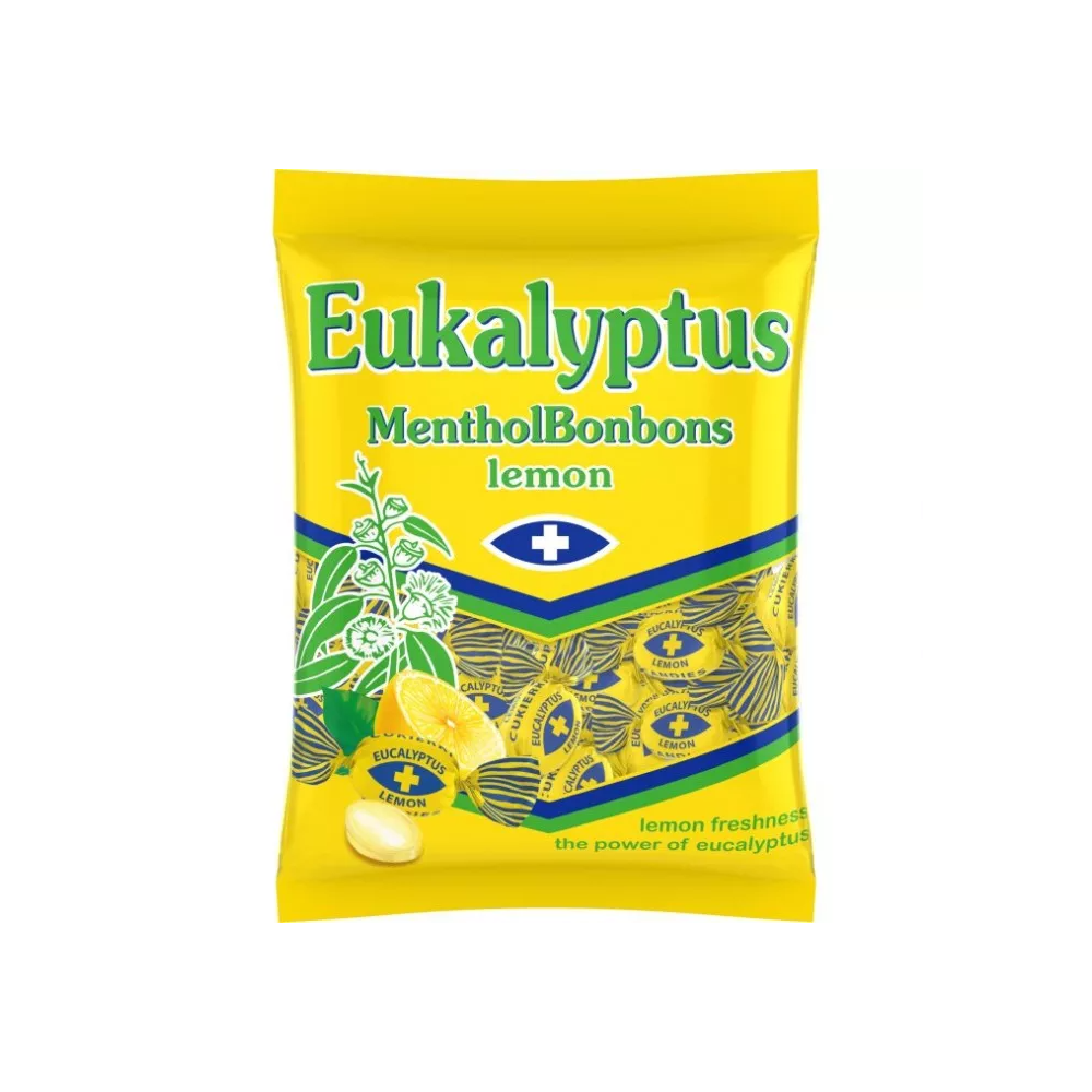 Mieszko Eukalyptus Menthol Bonbons Zitrone 150 g