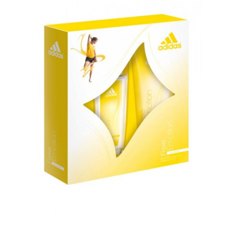 Adidas Free Emotion Eau de Toilette 30 ml / 1 fl oz + Deo-Body-Spray 150 ml / 5 fl oz