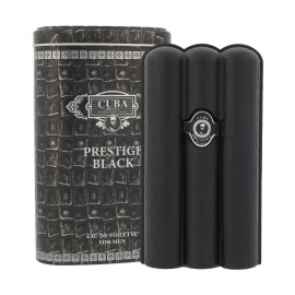 CUBA PRESTIGE BLACK Eau de Toilette für Herren 90 ml