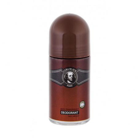 CUBA BLACK Anti-Perspirant Deodorant Roll-On 50 ml / 1.7 fl oz