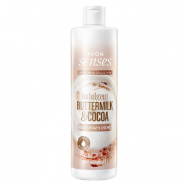 AVON Creamy shower gel with buttermilk and cocoa 400 ml