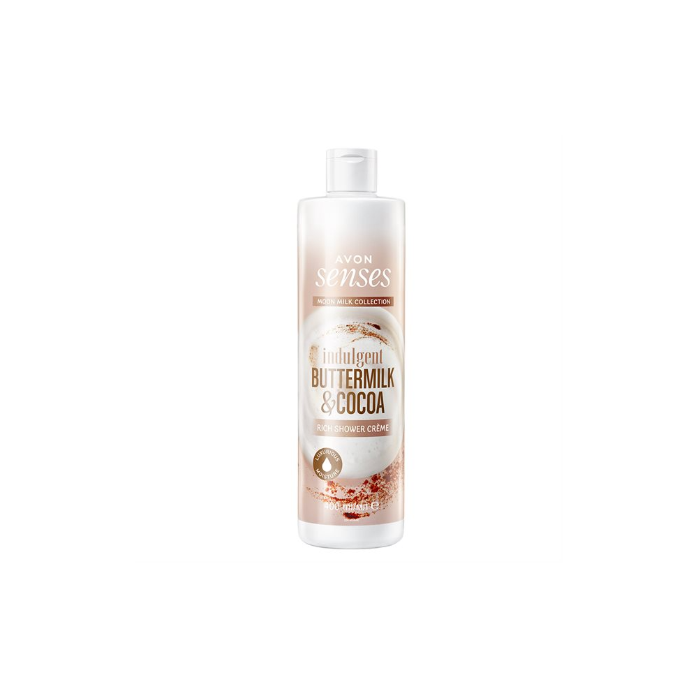 AVON Creamy shower gel with buttermilk and cocoa 400 ml