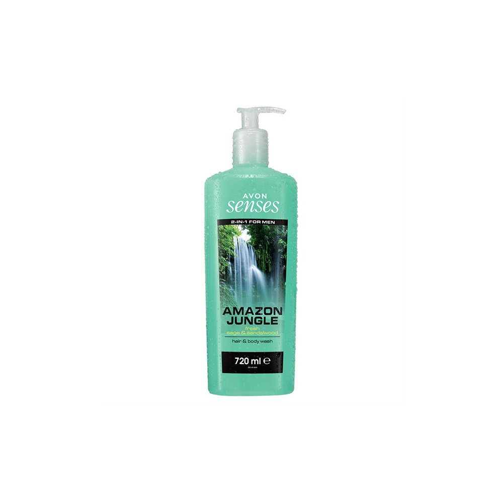 AVON Amazon Jungle body and hair shower gel 720 ml