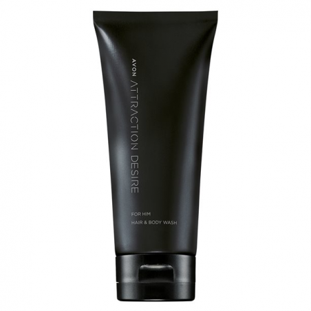 AVON Attraction Desire for Him body and hair shower gel 200 ml