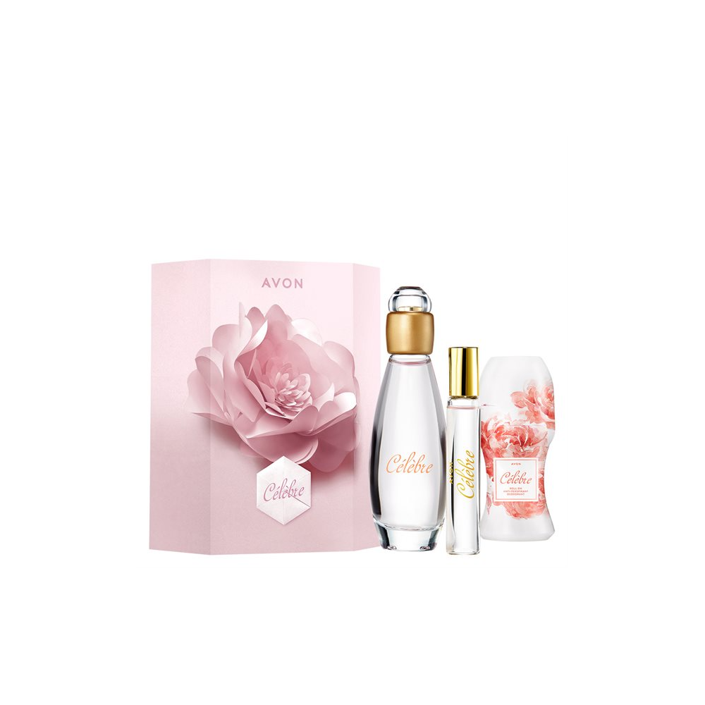 AVON CÉLÈBRE GIFT KIT 3 pcs