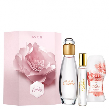 AVON CÉLÈBRE GIFT KIT 3 pcs