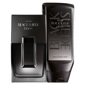 AVON Dunkles Set „Schwarzes Wildleder“