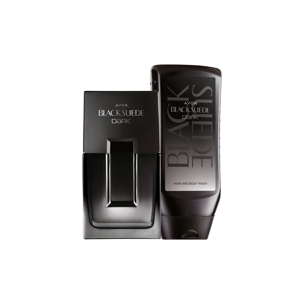 AVON Dunkles Set „Schwarzes Wildleder“